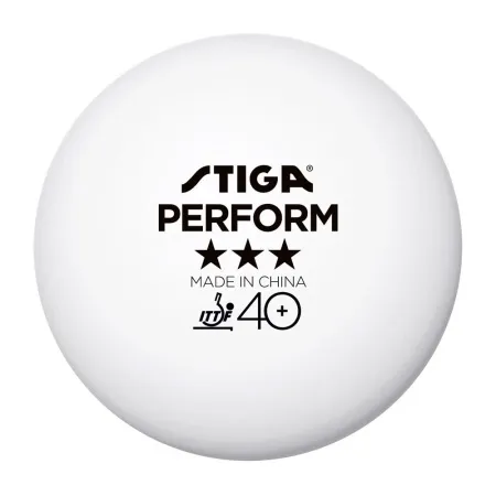 Мяч для наст. тенниса Stiga Perform 3***, 40+, 1113-2110-06, пластик, ITTF Appr., уп.6 шт, бел за 2&nbsp;121.60 ₽ купить в Махачкале