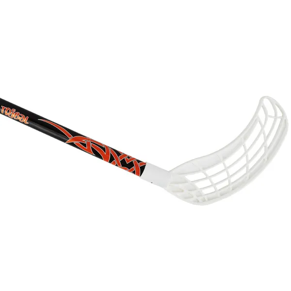 Клюшка для флорбола RealStick Tribal Jr, MR-KF-TR85-WH, 85см,прямой крюк,пластик,черн-бел-оранж за 2&nbsp;237.20 ₽ в Махачкале
