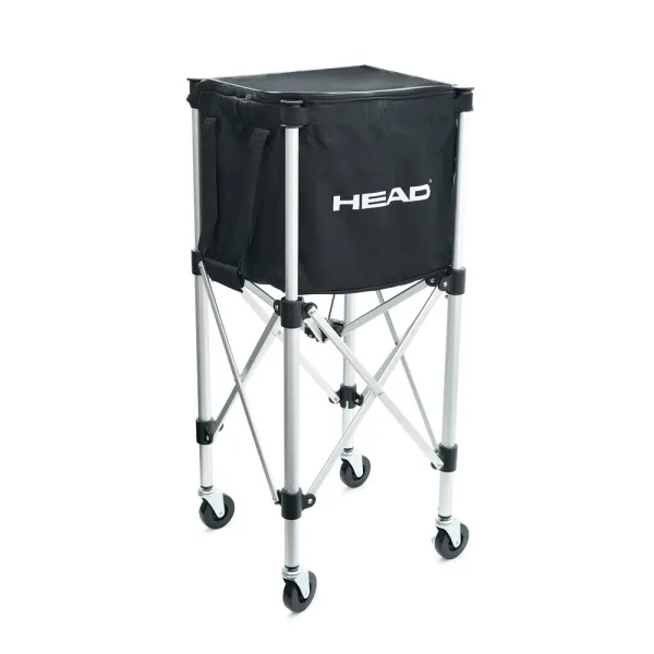 Корзина для теннисных мячей HEAD TT7003, на 125 мячей,с сумкой-переноской, складная, металл, черный за 6&nbsp;942.80 ₽ в Махачкале