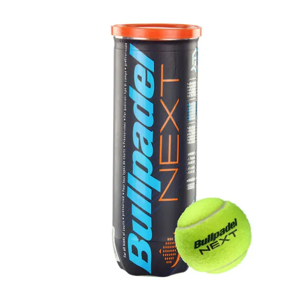 Мяч для падела BULLPADEL Next, 471961, уп.3 шт, FIP Approved, войлок, каучук,желтый за 1&nbsp;207 ₽ в Махачкале