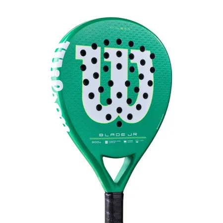 Ракетка для падела WILSON Blade Jr  V4 Padel, WR213811U0, для начин-х, стекловолокно, зеленый за 14&nbsp;934.50 ₽ купить в Махачкале