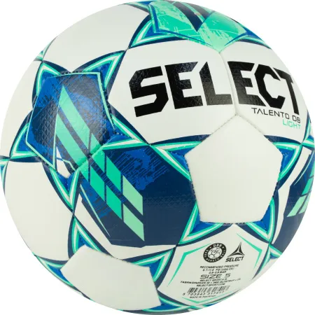 Мяч футб. SELECT Talento DB Light V23, 0775860004, р.5, 32п, ПУ, гибрид.сш, бело-зеленый за 5&nbsp;531.80 ₽ купить в Махачкале