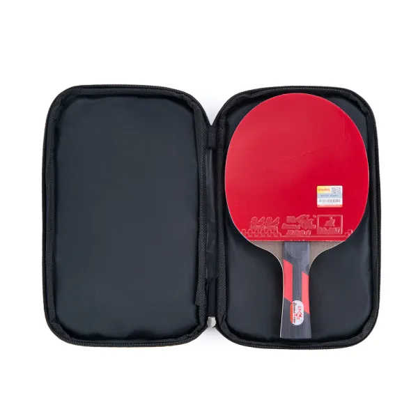 Ракетка для н/т DOUBLE FISH CK-208, для любителй, ITTF,наклад. 2,2 мм, конич. ручка + сумка-чехол за 2&nbsp;004.30 ₽ в Махачкале