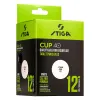 Мяч для наст. тенниса Stiga Cup ABS, 1110-2510-12, диам.40+мм, пластик, упак. 12 шт, белый за 1&nbsp;774.80 ₽ купить в Махачкале