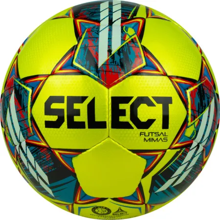 Мяч футзал. SELECT Futsal Mimas, 1053460550, р.4,FIFA Basic, 32 пан, гл.ПУ, руч.сш, жел-сине-красный за 6&nbsp;303.60 ₽ купить в Махачкале