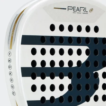 Ракетка для падела BULLPADEL Pearl 26, 493804, для профессионалов, карбон, бело-серый за 35&nbsp;929.50 ₽ купить в Махачкале