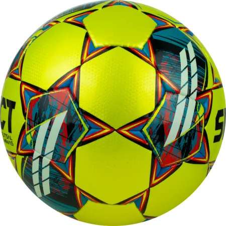 Мяч футзал. SELECT Futsal Mimas, 1053460550, р.4,FIFA Basic, 32 пан, гл.ПУ, руч.сш, жел-сине-красный за 6&nbsp;303.60 ₽ купить в Махачкале