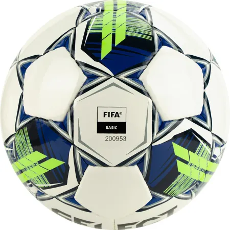 Мяч футзал. SELECT Futsal Master Shiny V22, 1043460004, р.4, Basic,32п, гл.ПУ, руч.сш,бел-син-зел за 7&nbsp;539.50 ₽ купить в Махачкале