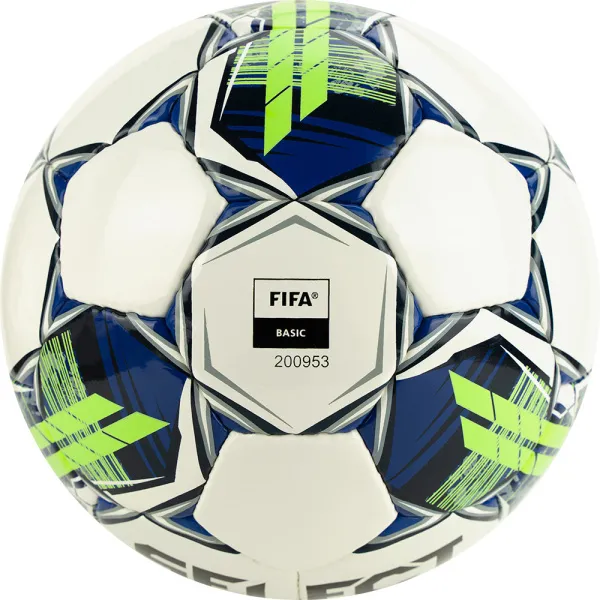 Мяч футзал. SELECT Futsal Master Shiny V22, 1043460004, р.4, Basic,32п, гл.ПУ, руч.сш,бел-син-зел за 7&nbsp;539.50 ₽ в Махачкале
