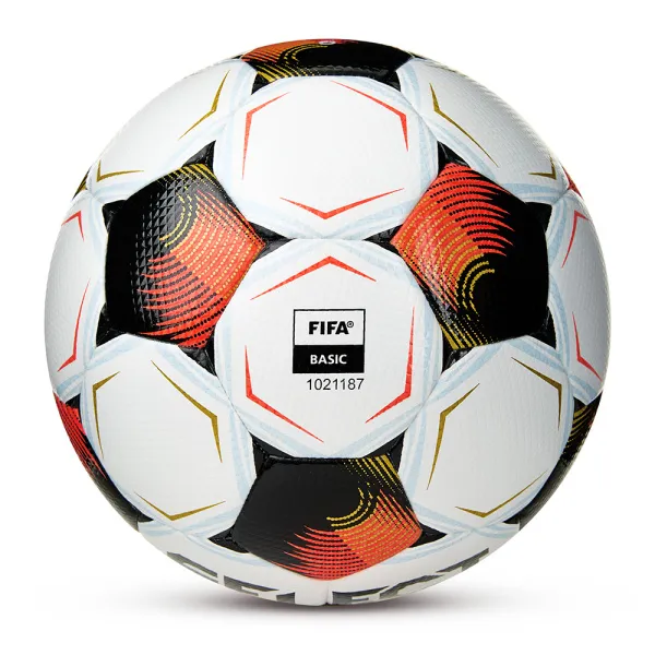 Мяч футб. SELECT Numero 10 V26, 0574071002, р.4, FIFA Basic, 32п, ПУ, гибр.сш, бело-черно-оранжевый за 8&nbsp;404.80 ₽ в Махачкале