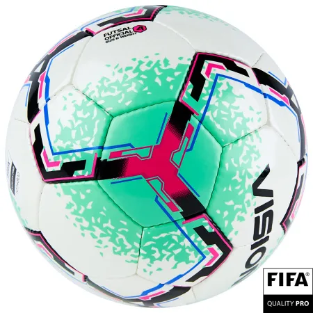 Мяч футзал. VISION SALA+, FIFA Quality Pro, FS324084 р.4, 32 п. PU, 4 подкл.сл, руч.сшив.,бело-зелен за 4&nbsp;943.60 ₽ купить в Махачкале