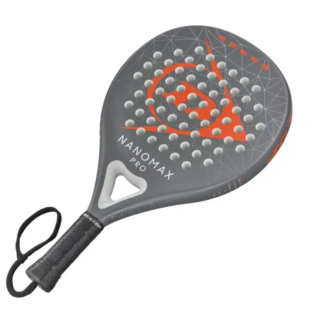 Ракетка для падела Dunlop Nanomax Pro, 10370739, для профессионалов, карбон,серо-оранжевый за 17&nbsp;248.20 ₽ купить в Махачкале