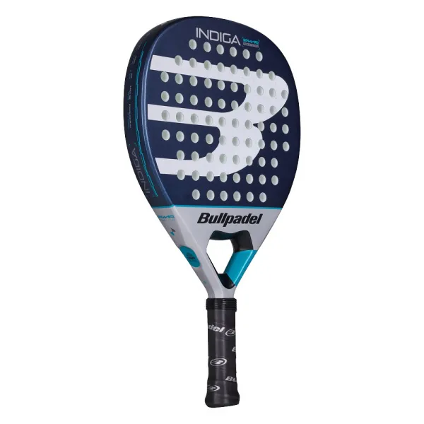 Ракетка для падела BULLPADEL Indiga Power 26, 494416, для начинающих, стекловолокно, темносине-серый за 14&nbsp;672.70 ₽ в Махачкале