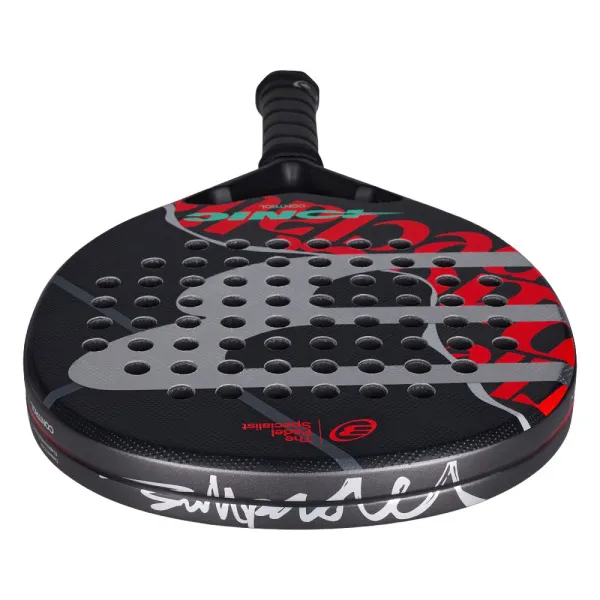 Ракетка для падела BULLPADEL Ionic Control 26, 494412, для продв. игроков, карбон, черно-красный за 33&nbsp;734.80 ₽ в Махачкале