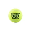 Мяч для падела Dunlop Fort Padel, 601555, уп.3 шт, FIP, сукно, нат.резина,желтый за 1&nbsp;135.60 ₽ купить в Махачкале