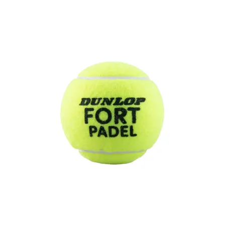 Мяч для падела Dunlop Fort Padel, 601555, уп.3 шт, FIP, сукно, нат.резина,желтый за 1&nbsp;135.60 ₽ купить в Махачкале