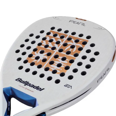 Ракетка для падела BULLPADEL Pearl 27, 497249, для проф-в, стекловолокно,карбон, бело-золотистый за 44&nbsp;319 ₽ купить в Махачкале