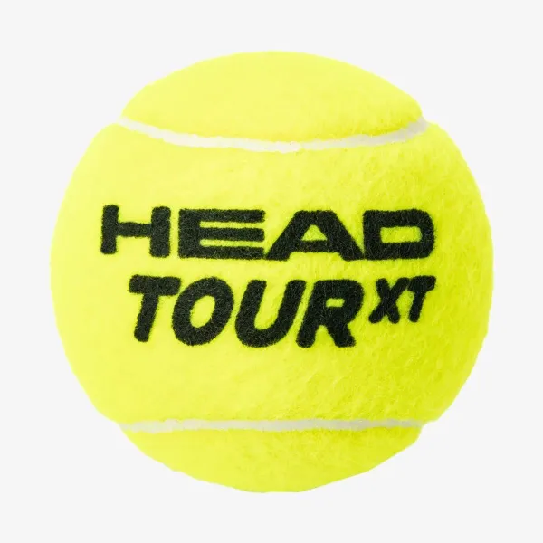 Мяч теннисный HEAD Tour XT 4B, 570824, уп.4 шт,одобр.ITF,сукно,нат.резина,желтый за 1&nbsp;489.20 ₽ в Махачкале