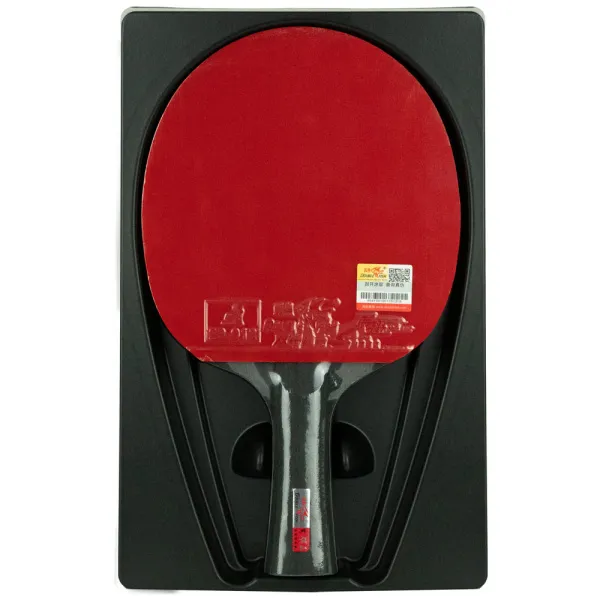 Ракетка для н/т DOUBLE FISH Black Carbon King Racket 5*****, для професс.,ITTF Appr.,накл.2,1,мм за 6&nbsp;434.50 ₽ в Махачкале