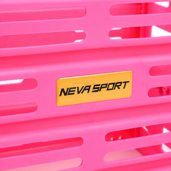 Корзина для теннисных мячей NEVA SPORT, UEA1_P, на 75 мячей, пластик, розовый за 5&nbsp;778.30 ₽ в Махачкале