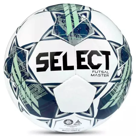 Мяч футзал. SELECT Futsal Master Shiny V22, 1043460004, р.4, Basic,32п, гл.ПУ, руч.сш,бел-син-зел за 7&nbsp;539.50 ₽ купить в Махачкале
