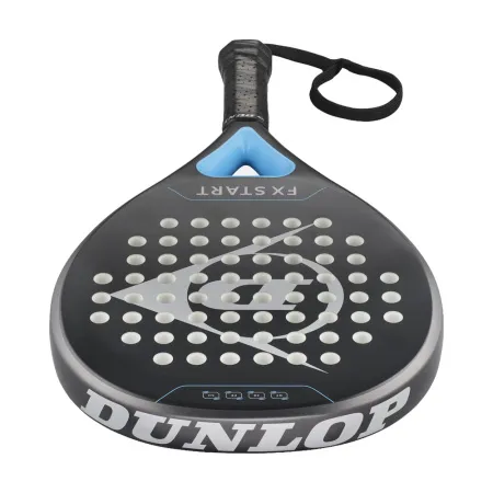 Ракетка для падела Dunlop FX Start, 10370737, для начинающих, гибрид, графит, черно-синий за 13&nbsp;175 ₽ купить в Махачкале