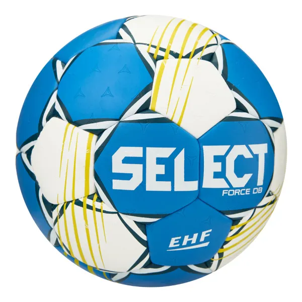 Мяч ганд. SELECT HB FORCE DB V25, 1622858205, Senior (р.3), EHF Appr,ПУ, гибр.сш., сине-белый за 8&nbsp;438.80 ₽ в Махачкале