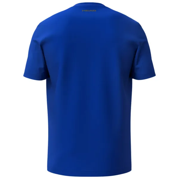 СЦ*Футболка мужская HEAD Club Original T-Shirt M 811855-Ro-S, р.S, хлопок,полиэстер,эластан, синий за 2&nbsp;888.30 ₽ в Махачкале