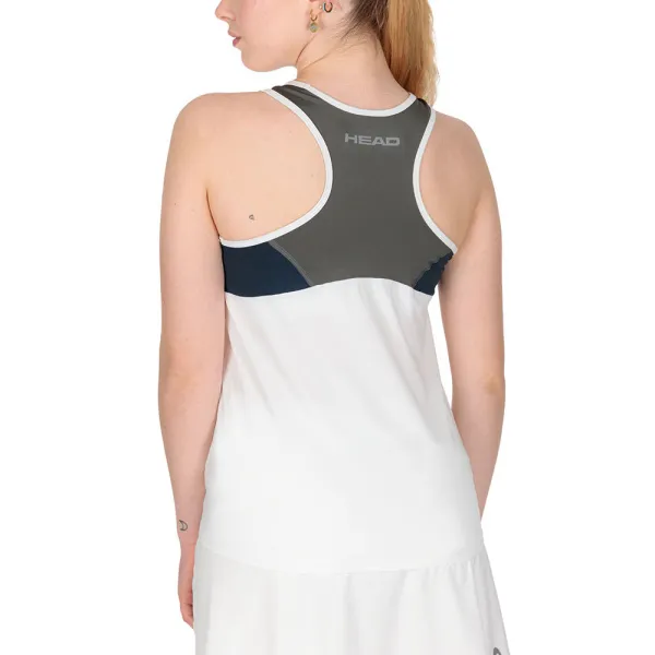 СЦ*Майка жен. HEAD Club 22 Tank Top W 814461-WHDB-L, р.L, 92% полиэстер, 8% эластан, белый за 3&nbsp;500.30 ₽ в Махачкале