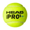 Мяч для падела HEAD Padel Pro S+, 540303, уп.3 шт, FIP Approved, войлок,нат.резина,желтый за 933.30 ₽ купить в Махачкале