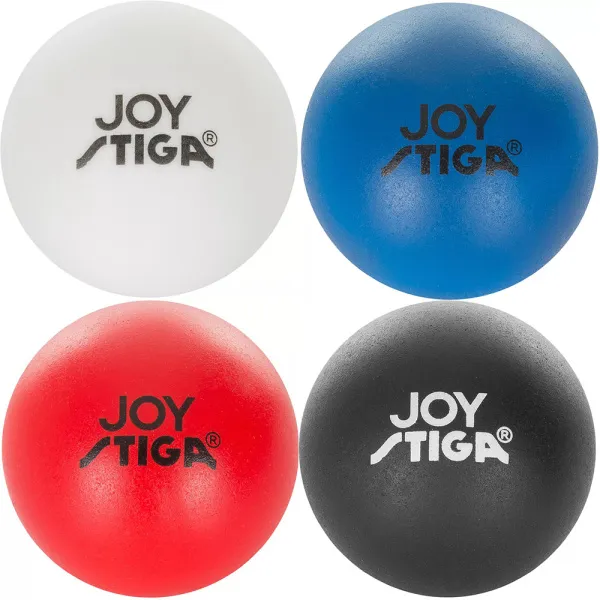 Мяч для наст. тенниса Stiga Joy, 1110-5240-04, диам. 40+мм, пластик, упак. 4 шт, мультиколор за 1&nbsp;286.90 ₽ в Махачкале