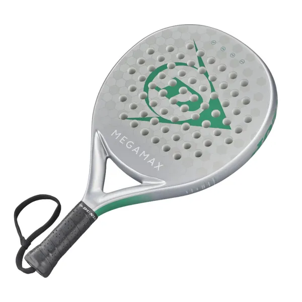 Ракетка для падела Dunlop Megamax Silver, 10370741, для начинающих, графит, серебристый за 11&nbsp;740.20 ₽ в Махачкале