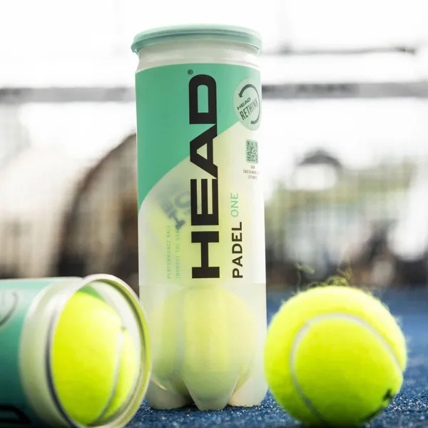 Мяч для падела HEAD Padel One S, 575383, уп.3 шт, FIP Approved, войлок,нат.резина,желтый за 933.30 ₽ в Махачкале
