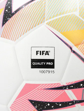 Мяч футзал PUMA Futsal 1, 08376301, р.4, FIFA Quality Pro, 32пан, ПУ, терм.сш, бело-розовый за 6&nbsp;502.50 ₽ купить в Махачкале