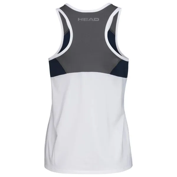 СЦ*Майка жен. HEAD Club 22 Tank Top W 814461-WHDB-L, р.L, 92% полиэстер, 8% эластан, белый за 3&nbsp;500.30 ₽ в Махачкале