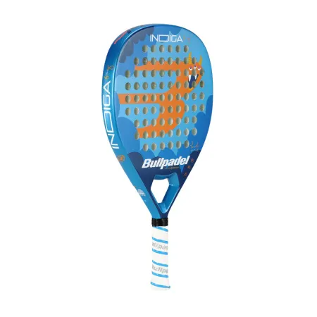 Ракетка для падела BULLPADEL Indiga Jr Boy 26, 494422, для начинающих, стекловолокно,сине-оранжевый за 10&nbsp;480.50 ₽ купить в Махачкале