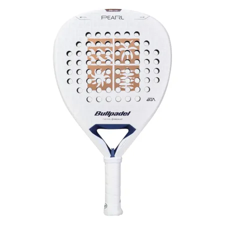 Ракетка для падела BULLPADEL Pearl 27, 497249, для проф-в, стекловолокно,карбон, бело-золотистый за 44&nbsp;319 ₽ купить в Махачкале