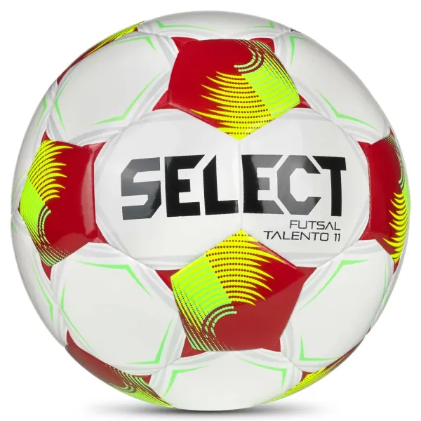 Мяч футзал. SELECT Futsal Talento 11 V26, 1061471014, р.3(Jr),  32п, ТПУ, маш.сш, бело-желто-красный за 4&nbsp;355.40 ₽ в Махачкале