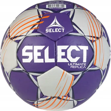 Мяч ганд. SELECT Ultimate Official EHF V24, 1612858999, Senior(р.3), EHF Appr, ПУ, руч.сш, фиол-сер за 15&nbsp;504 ₽ купить в Махачкале