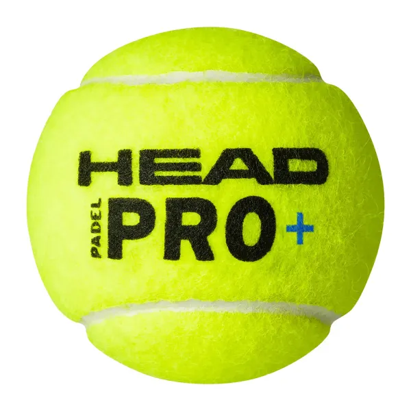 Мяч для падела HEAD Padel Pro+, 540203, уп.3 шт, FIP Approved, войлок,нат.резина,желтый за 933.30 ₽ в Махачкале
