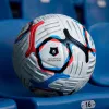 Мяч футб. KELME Russian Premier League, 7601QU5216-100, р.5, FIFA Pro, 10п, ПУ, термосш, бел-син-кр за 10&nbsp;672.60 ₽ купить в Махачкале